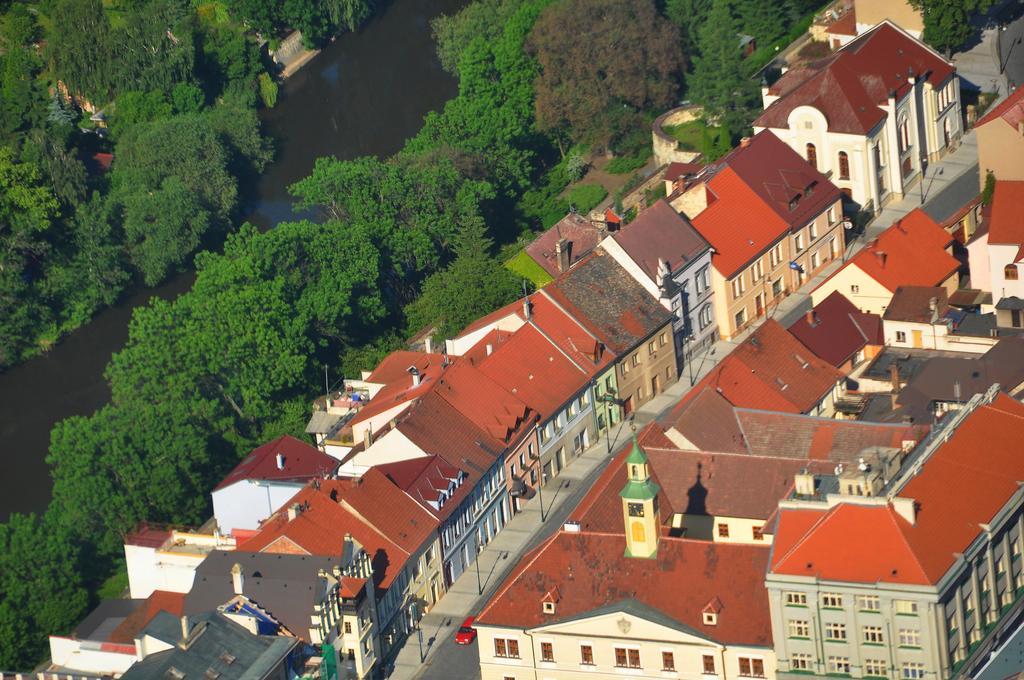 Penzion Na Hradbach Louny Exteriör bild